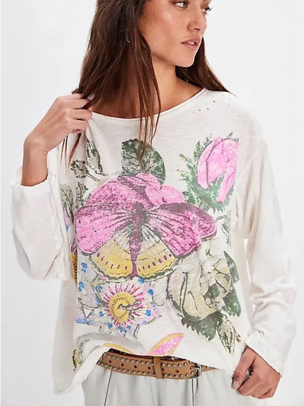 magnolia pearl flor de la passion long sleeve